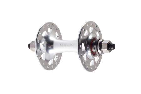 Track Hub Front - Silver